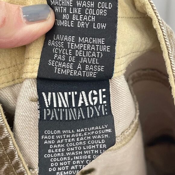 Kühl Brown Vintage Patina Dye Out Door Mid-Rise Straight Leg Jeans Size 32x30 - Picture 6 of 7